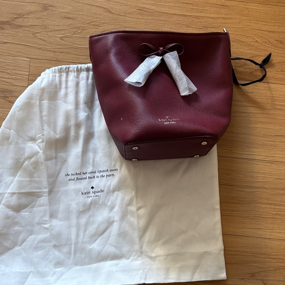 Kate Spade Deep Red Shoulder Bag